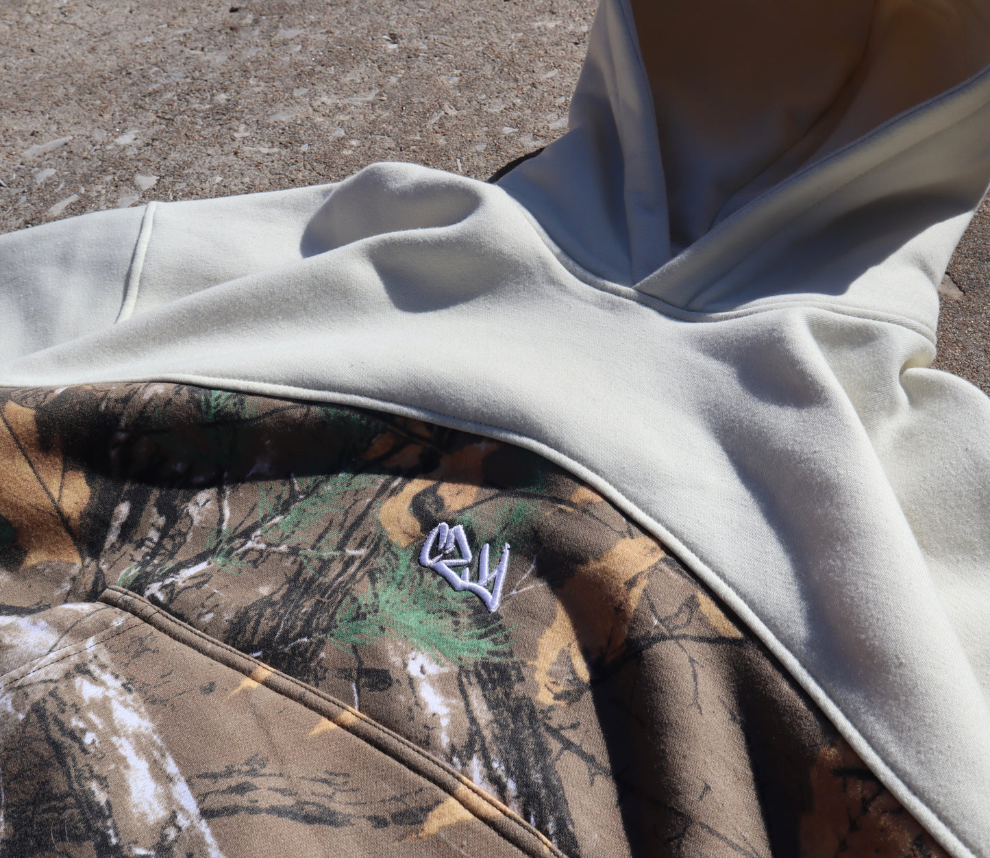 Cozy camo hoodie