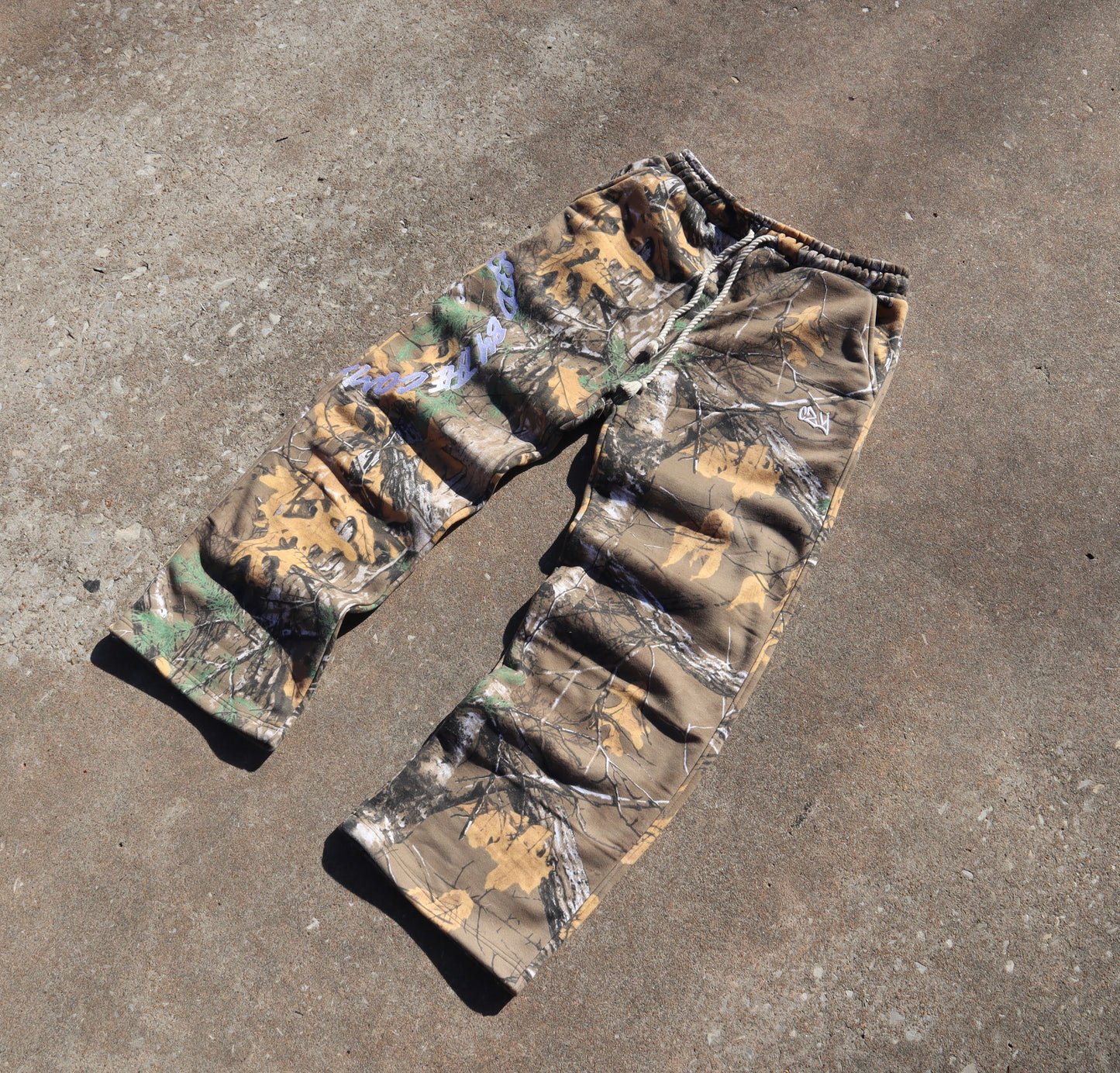 Cozy camo pants