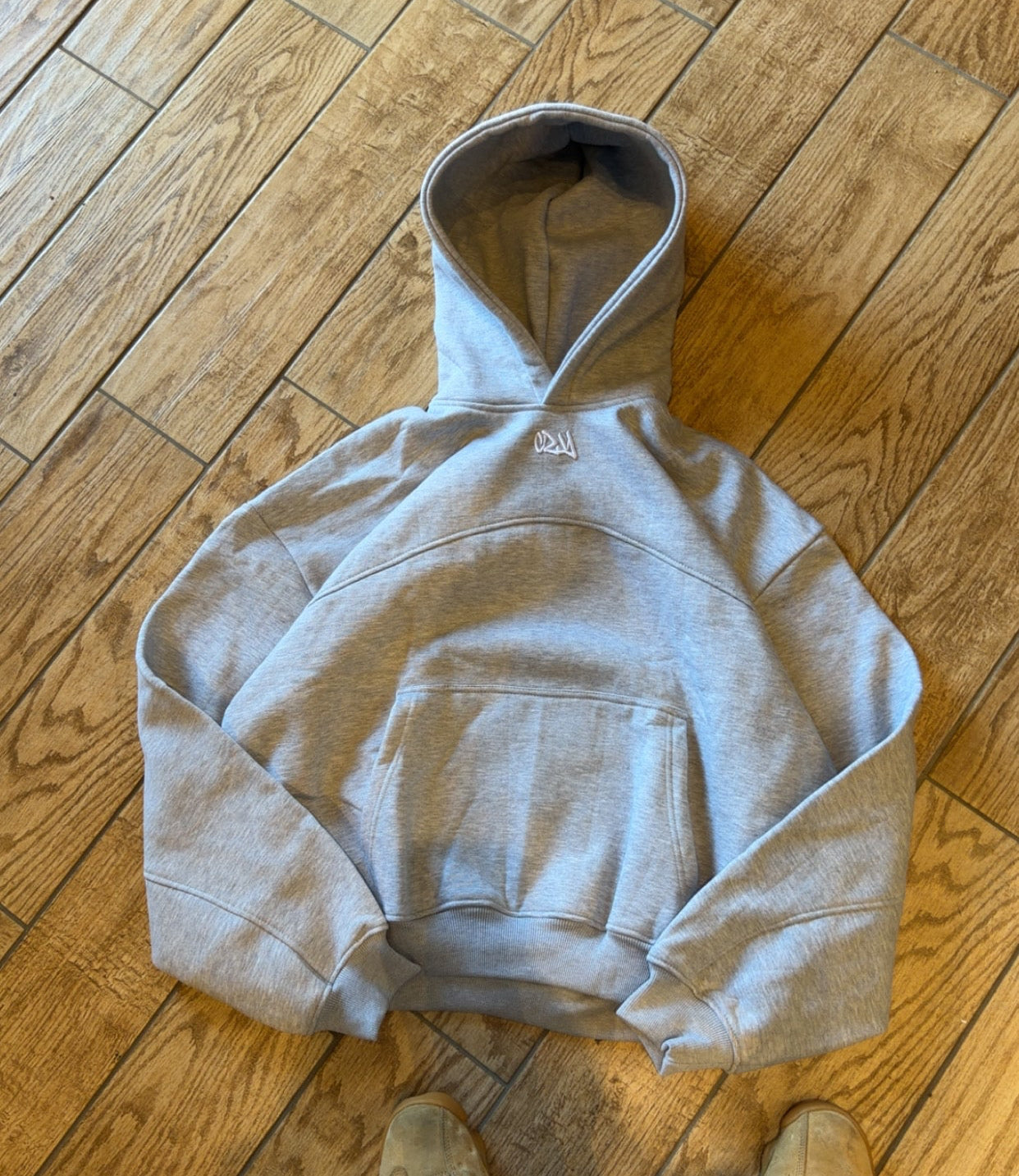 Cozy grey hoodie