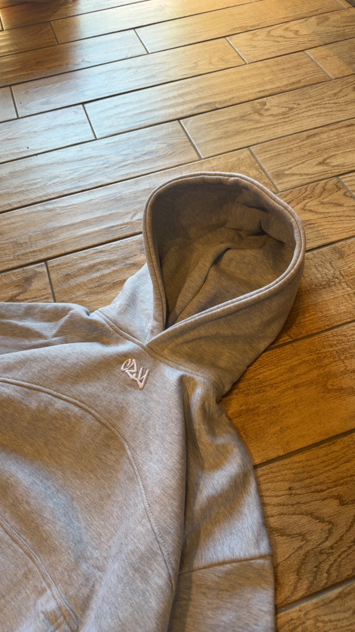 Cozy grey hoodie