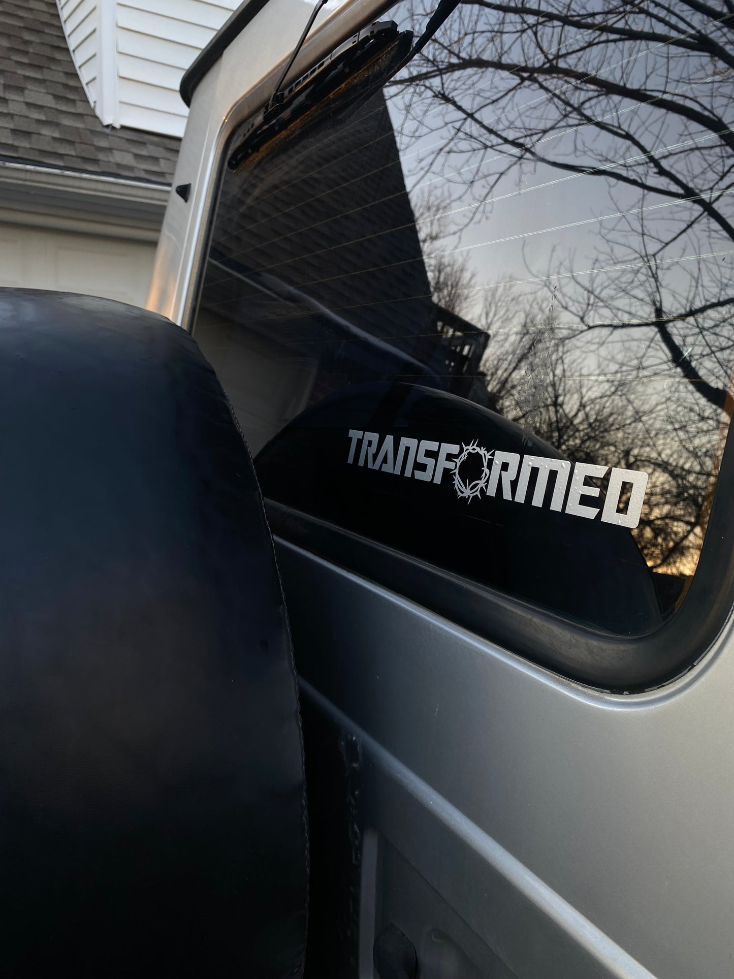 TRANSFORMED car vinyl stickers